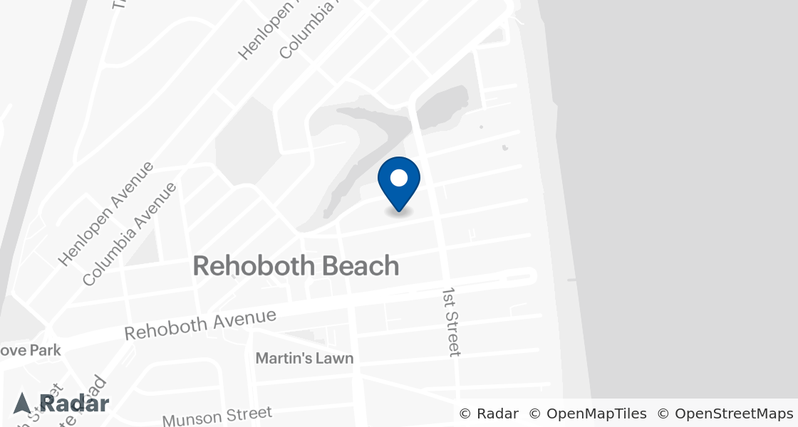Map of Dairy Queen Location:: 67 Rehoboth Ave, Rehoboth Beach, DE, 19971-2119